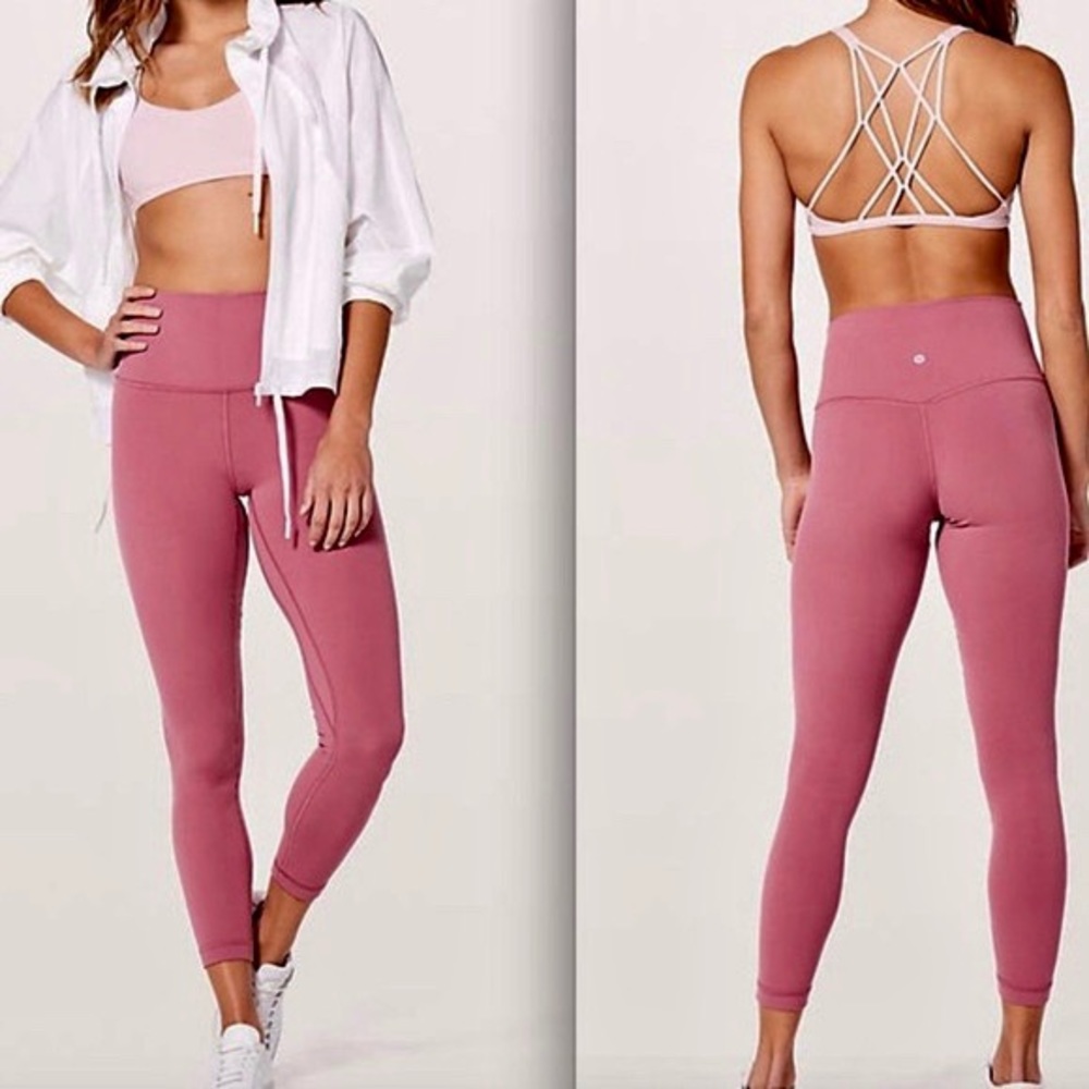 Lululemon Align 25” Moss Rose Pink